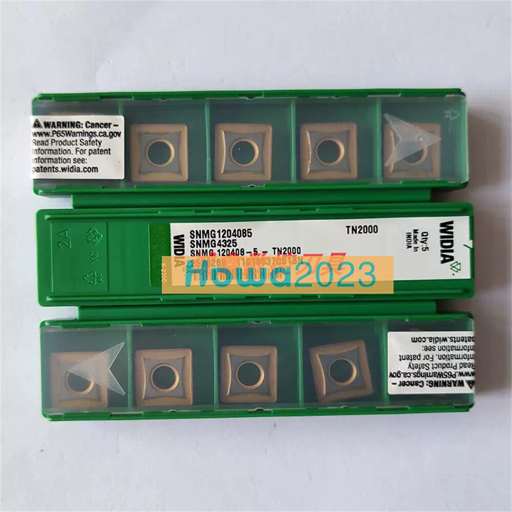5Pcs/BOX WIDIA SNMG120408-5 TN2000 WNMG4325 Turning Blade Carbide Inserts
