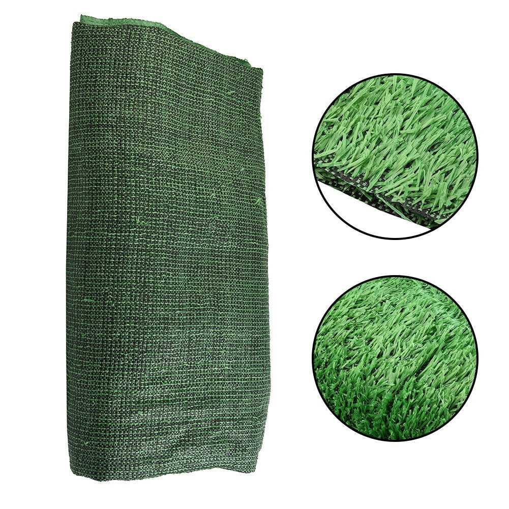 Artificial Grass Carpet Green Fake Synthetic Garden Landscape Lawn Mat Turf,