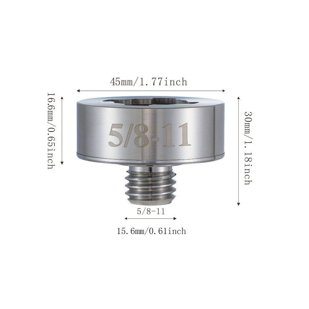 Conversion Adapter For X Lock Angle Grinder With Steel Nut And Pressure Plate
