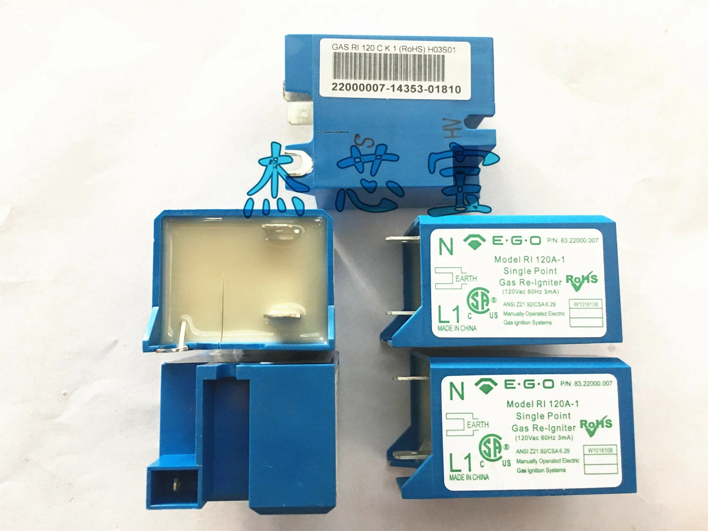 QTY:1 RI 120A-1 83.22000.007 FOR Vulcan Hart Spark Ignition Module