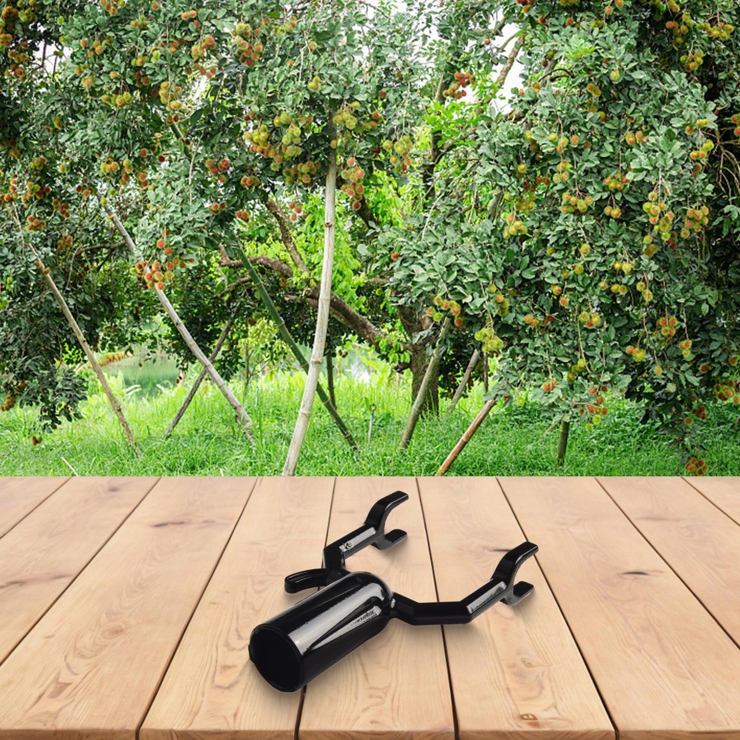 8pcs Tree Branch Support Metal Crutch Device Garden Yard Leaning Spreader Stakes