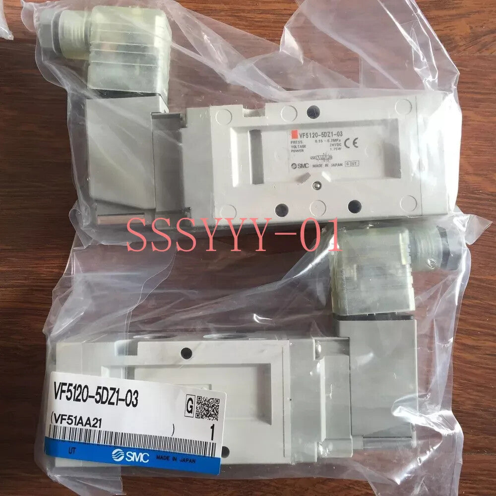 1PCS SMC VF5120-5DZ1-03 Solenoid Valve VF51205DZ103  Free Shipping