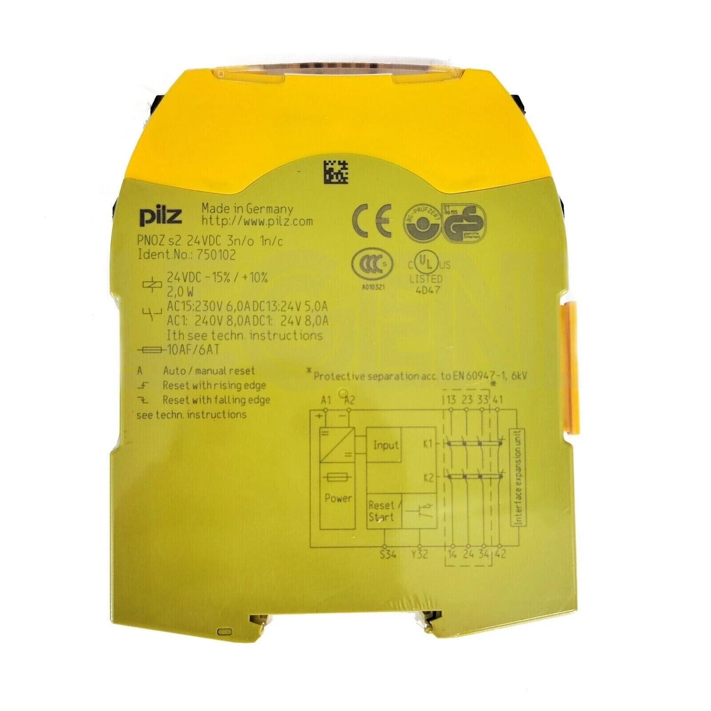 751102  PILZ PNOZ S2 751102 Safety Relay #P