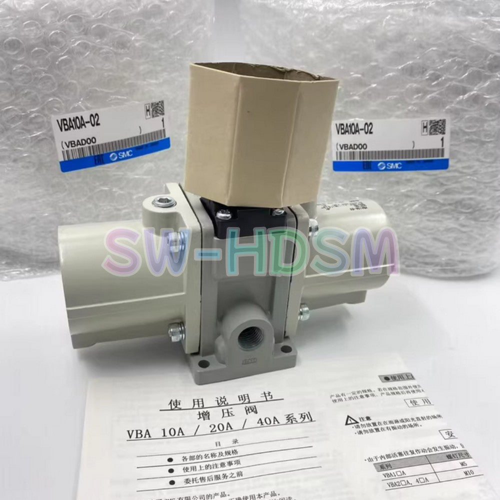 1PCS   FOR SMC VBA10A-F02 Pneumatic Booster Valve Freight Free