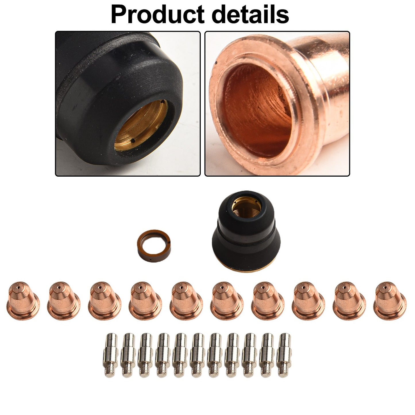 Cutter Plasma Torch CUT55 Consumables Electric Nozzle Electrodes IPT-40