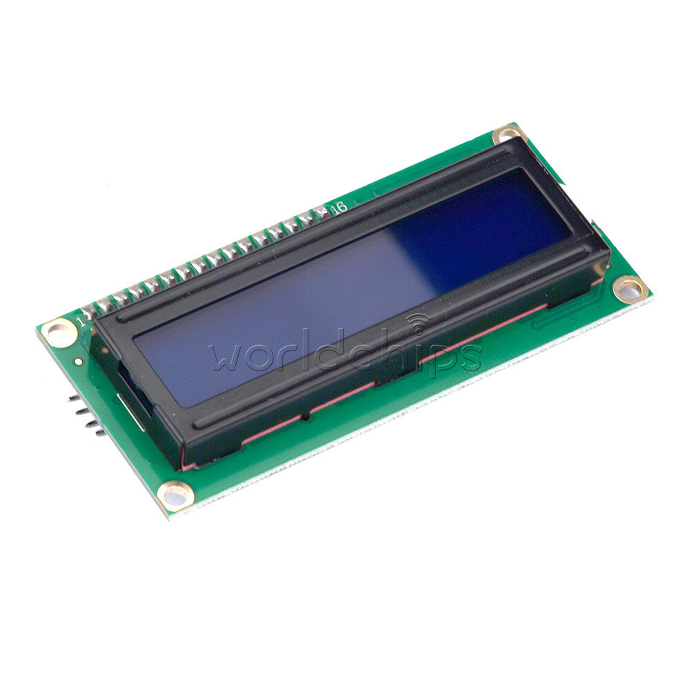 5PCS Blue Display IIC/I2C/TWI/SPI Serial Interface 1602 16X2 LCD Module TOP