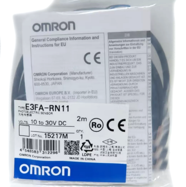 1PCS  Omron E3FA-RN11 E3FA-RP11 E3FA-RN21 E3FA-RP21 Sensor PLC Unit
