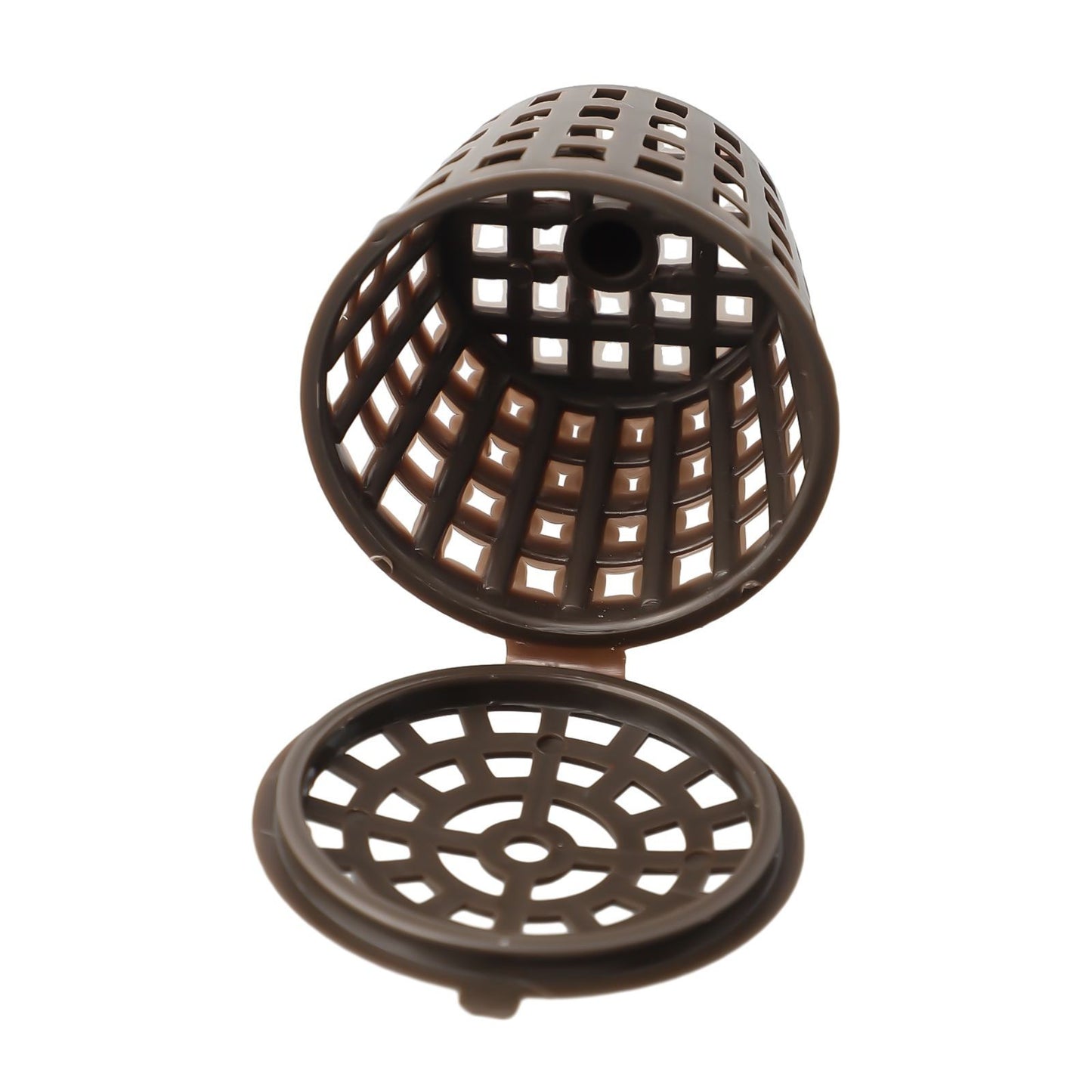 100pcs Plastic Fertilizer Box Lid Set Dome Baskets For Orchids Bonsai Flowers