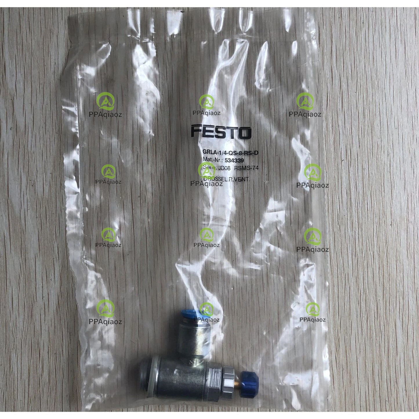 1PC  FESTO GRLA-1/4-QS-8-RS-D 534339 Throttle Valves Free Shipping