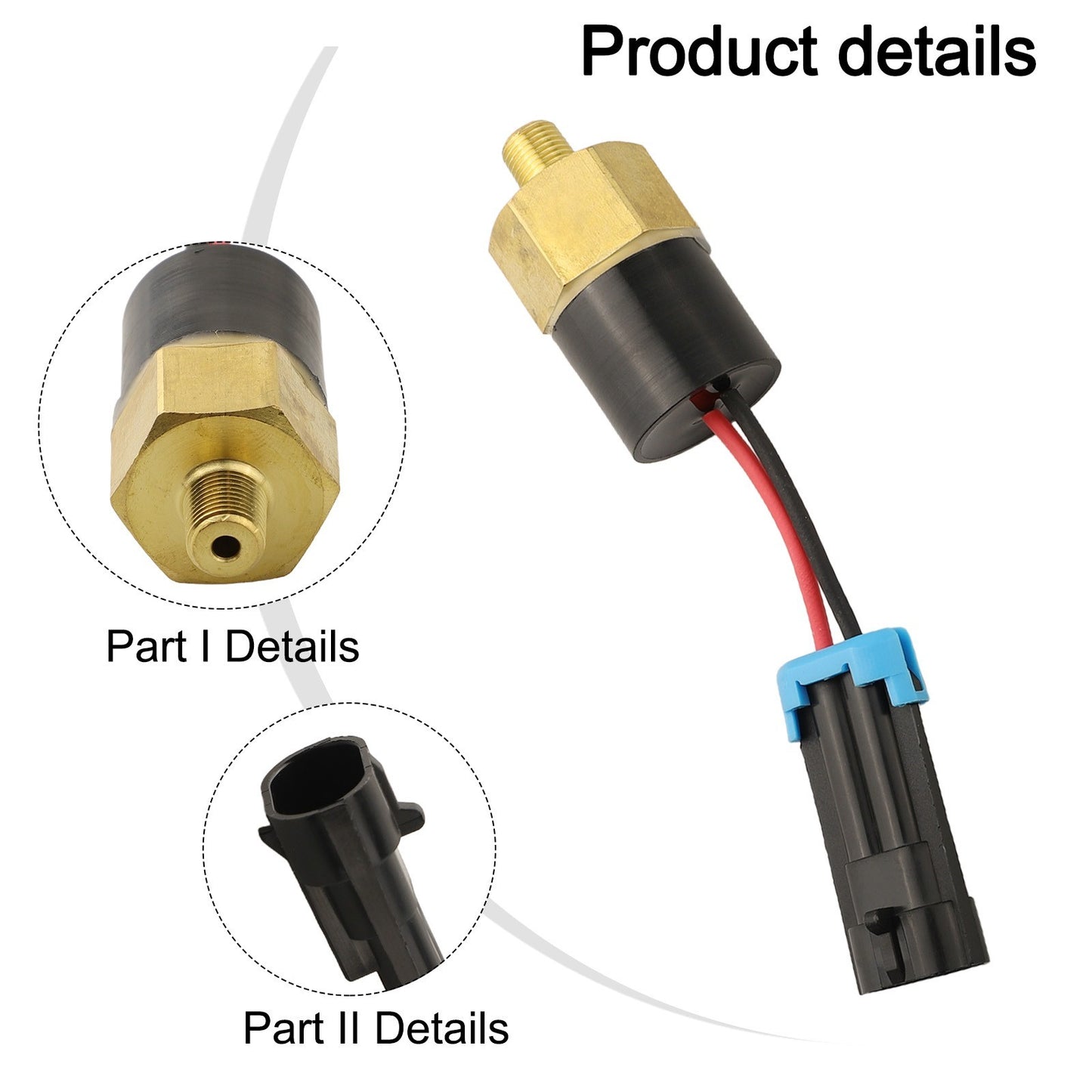 Performance Tested Oil Pressure Sensors Fit For Bobcat Engines 6657389