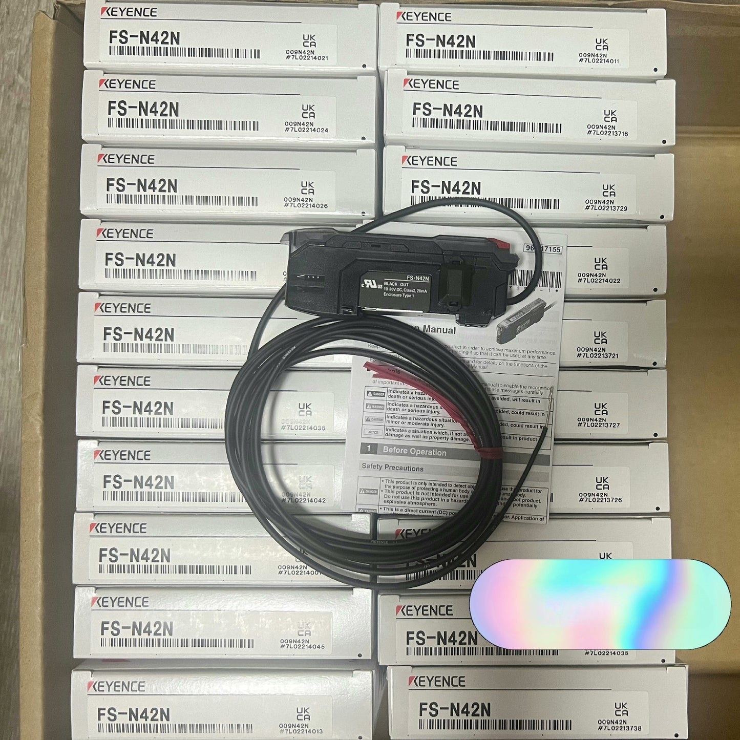 1pcs KEYENCE FS-N42N Sensor