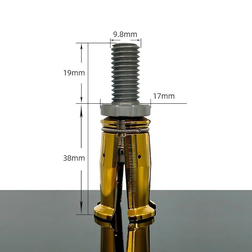 1pcs BT30-45° H Gripper External Threaded Spindle Claw Clamp 4 Petal CNC Center