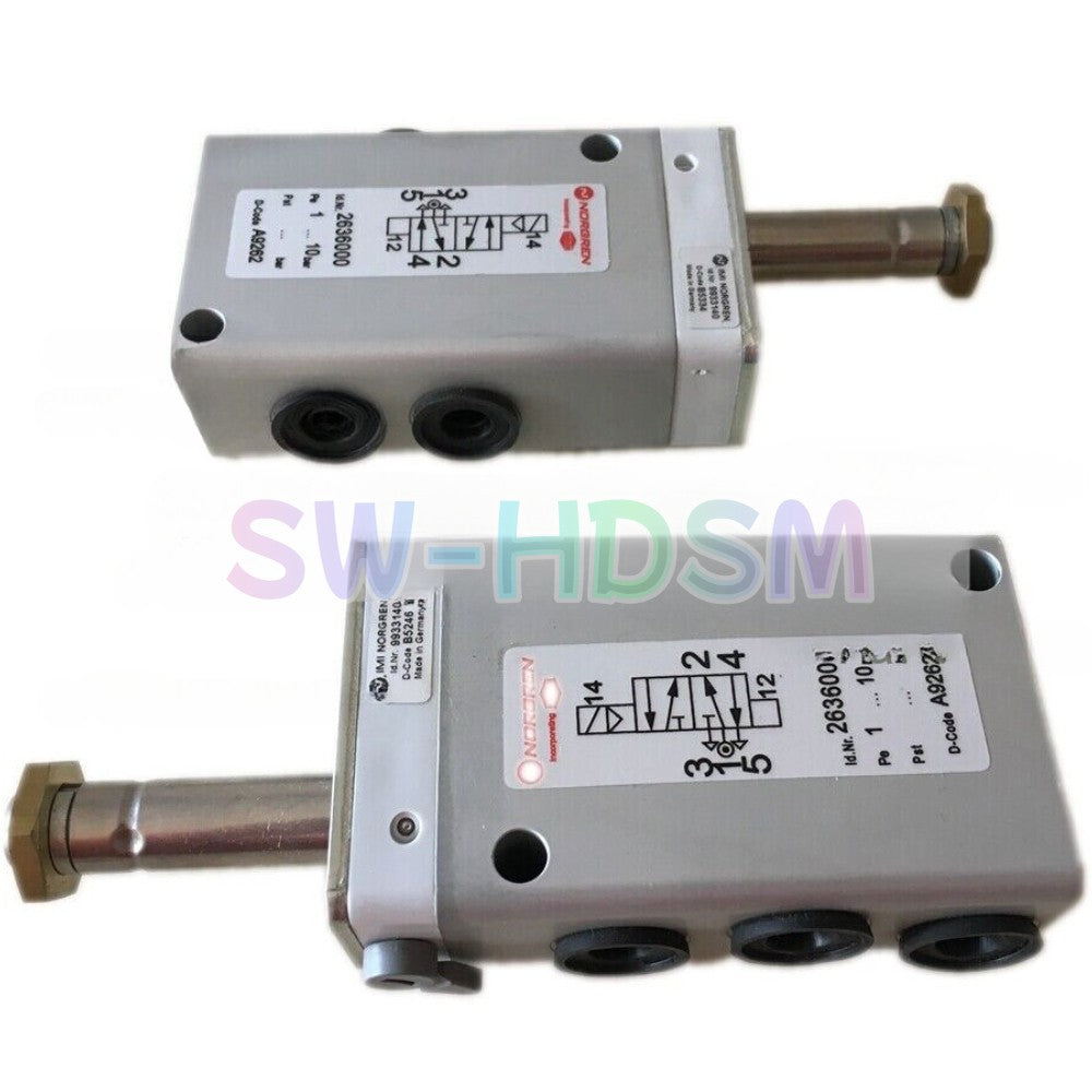 1PCS   FOR NORGREN 2636000 Solenoid Valve Freight Free