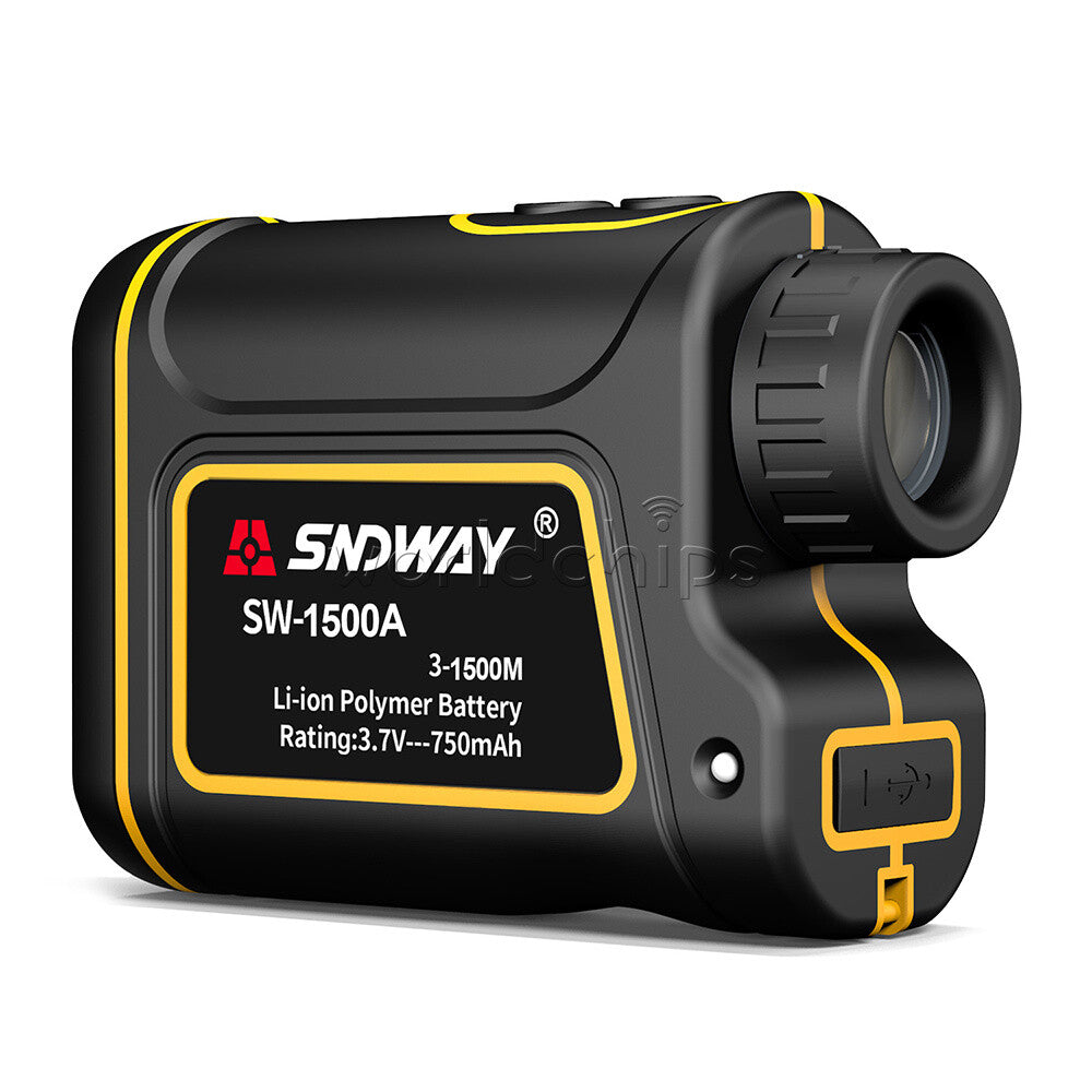 Golf Hunting Telescope Laser Rangefinder 1500m 1000m 600m Distance Meter LCD