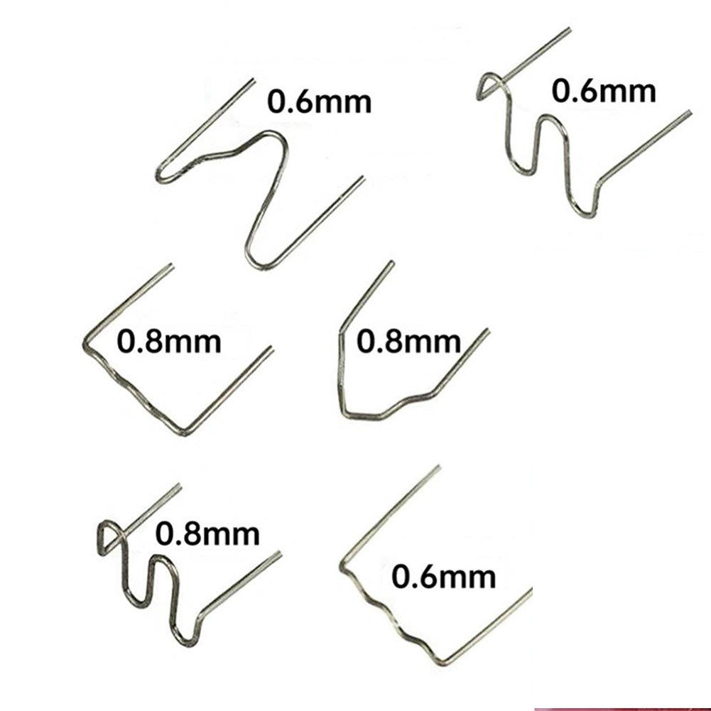 Seam Nails Set Car Bumper Repair Flexible Thermoplastic Repair Repair Tool Set