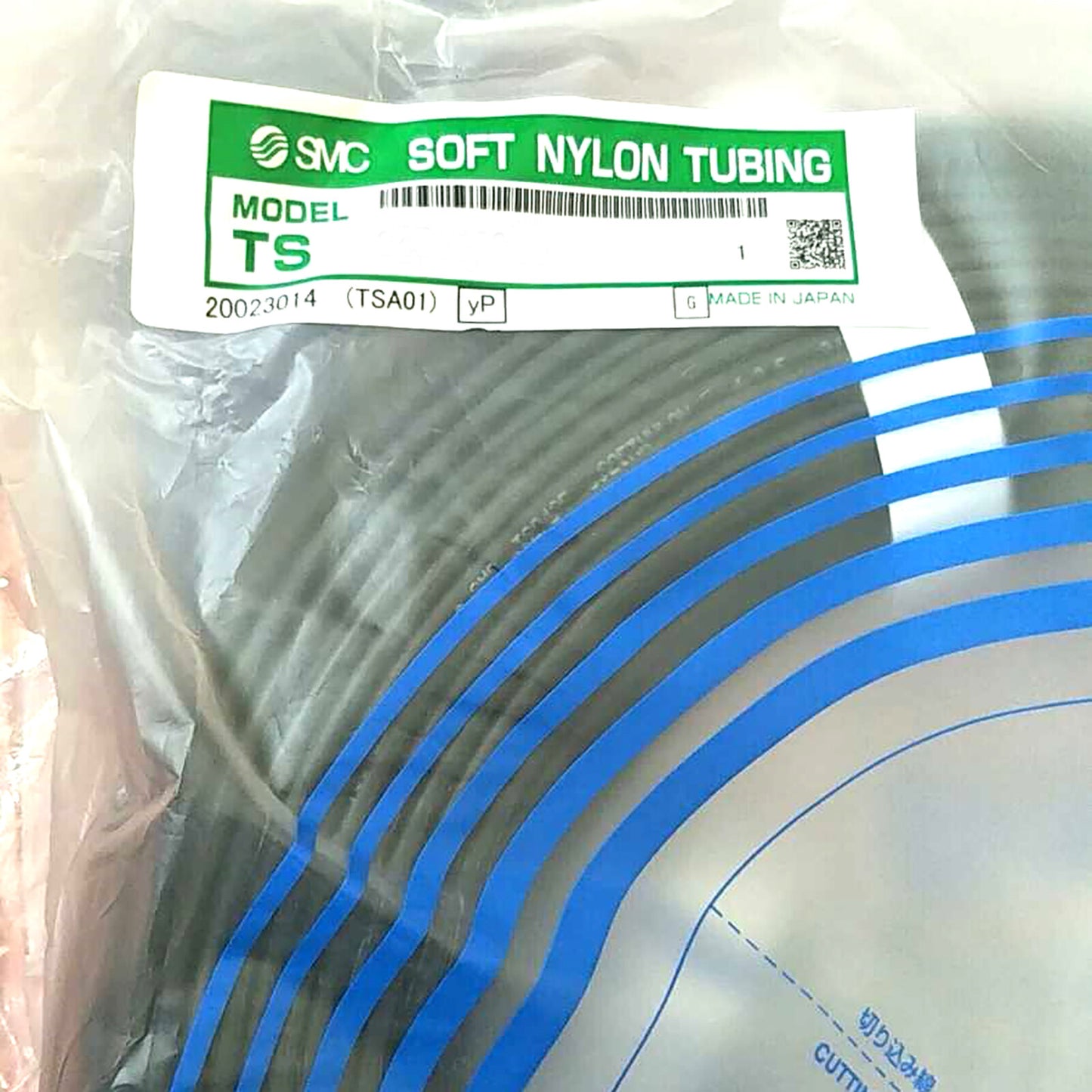 1PC SMC TS1075BU-20 Soft Nylon Tubing Air Only 10 mm in OD 7.5 mm in ID