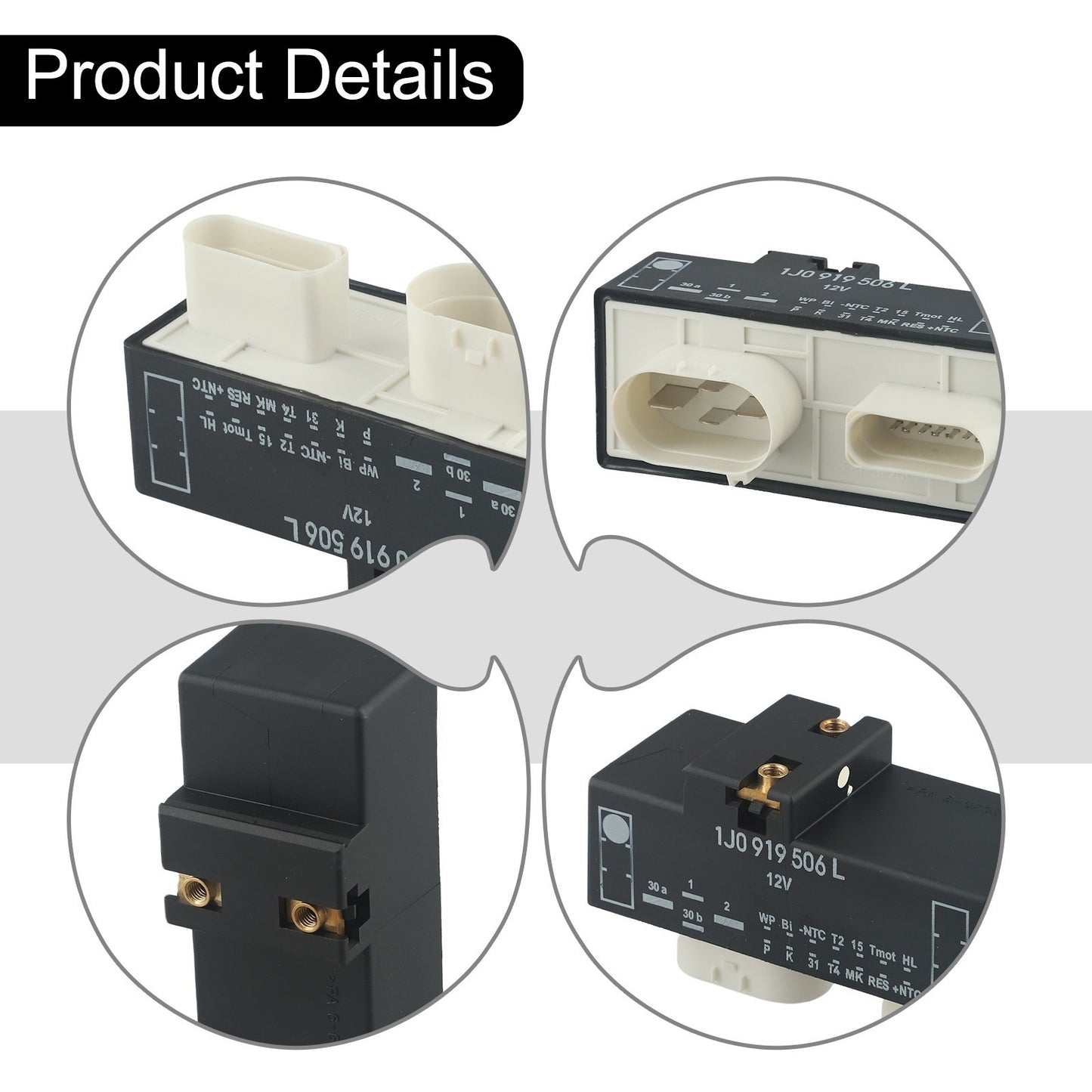Professional Automotive Solution Cooling Fan Control Relay for Car Models