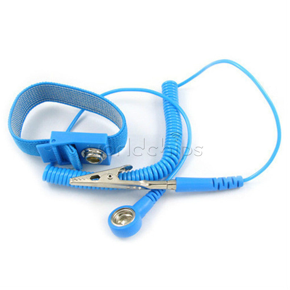 100pcs Anti Static ESD Wrist Strap Discharge Band Grounding Prevent Static Shock