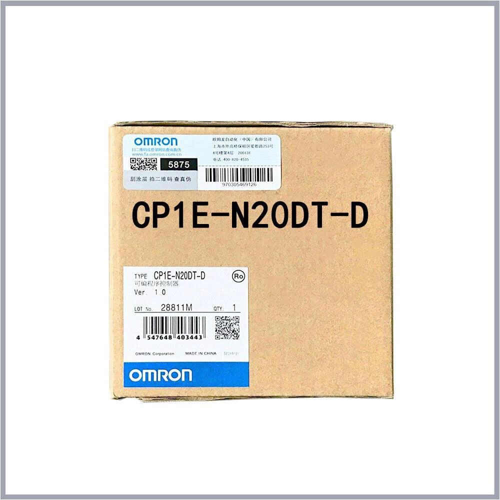 1pcs Omron CP1E-N20DT-D  PLC Programmable Controller Module