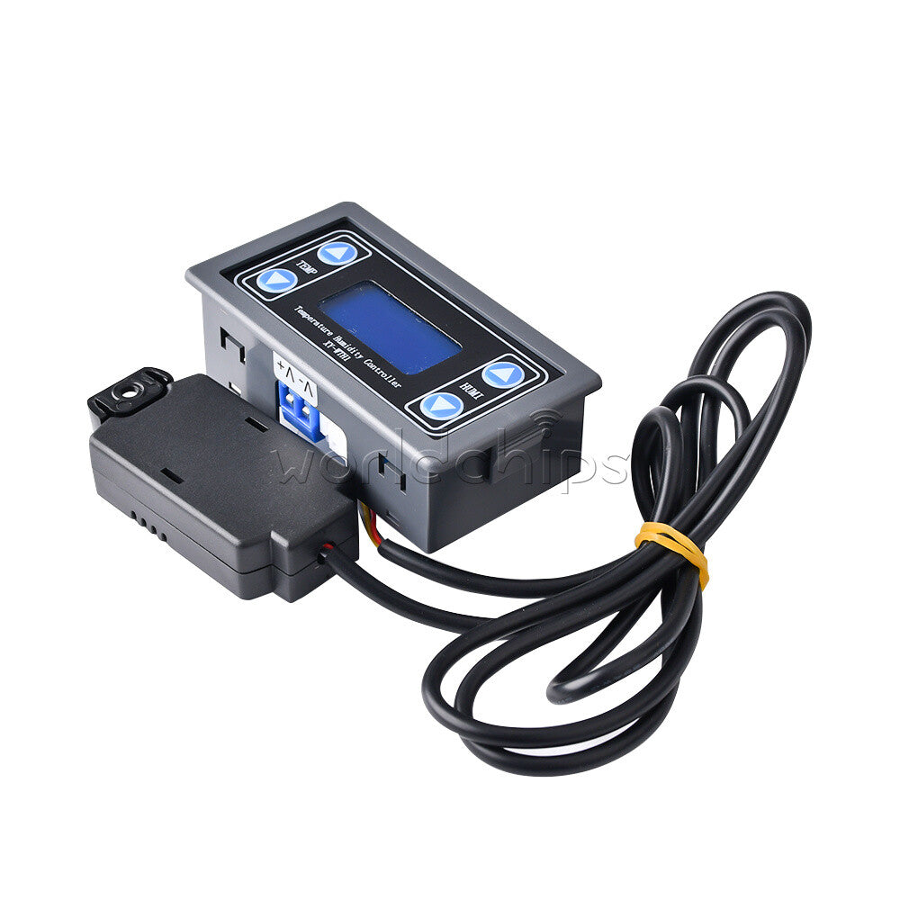 DC 6V-30V 10A Thermostat Temperature Humidity Controller SHT20 Sensor Module
