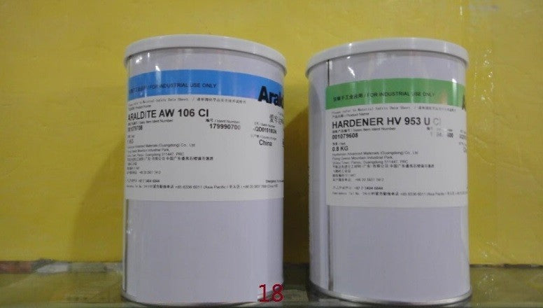 Huntsman Araldite AW 106 CI Epoxy & Hardener HV 953 U CI  1.8KG   free ship