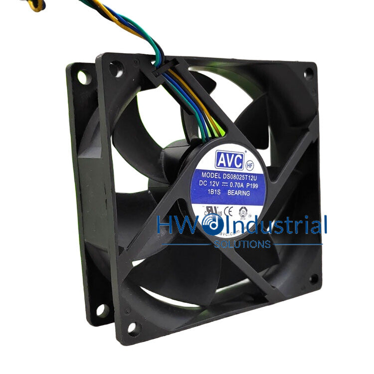 1PC AVC DS08025T12U 0.70A 12V 8025 8CM Ball Cooling Fan
