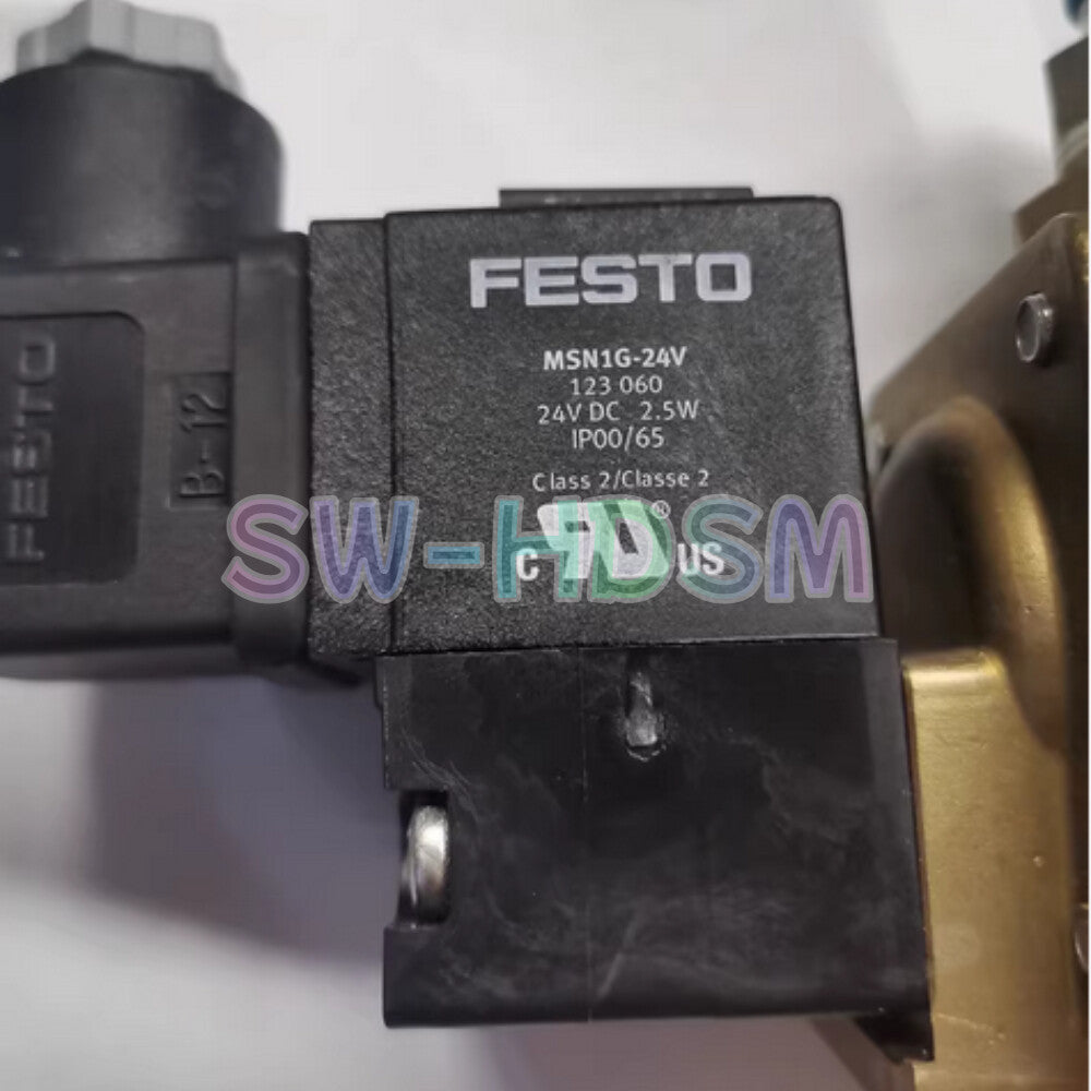 1PCS  For Festo   ones MN1H-2-1/2-MS Solenoid Valve freight free