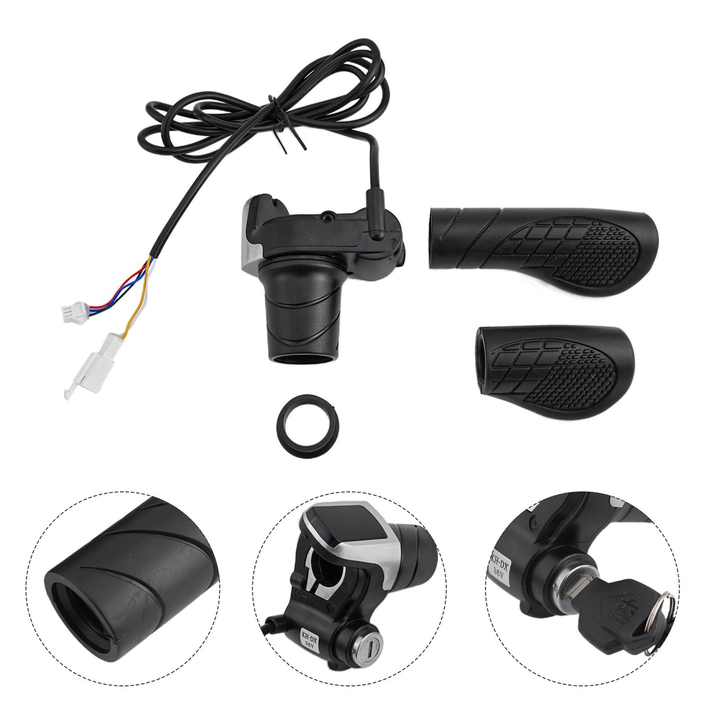 Ergonomic Electric Bicycle Display Handlebar Comfortable and Stable to Use