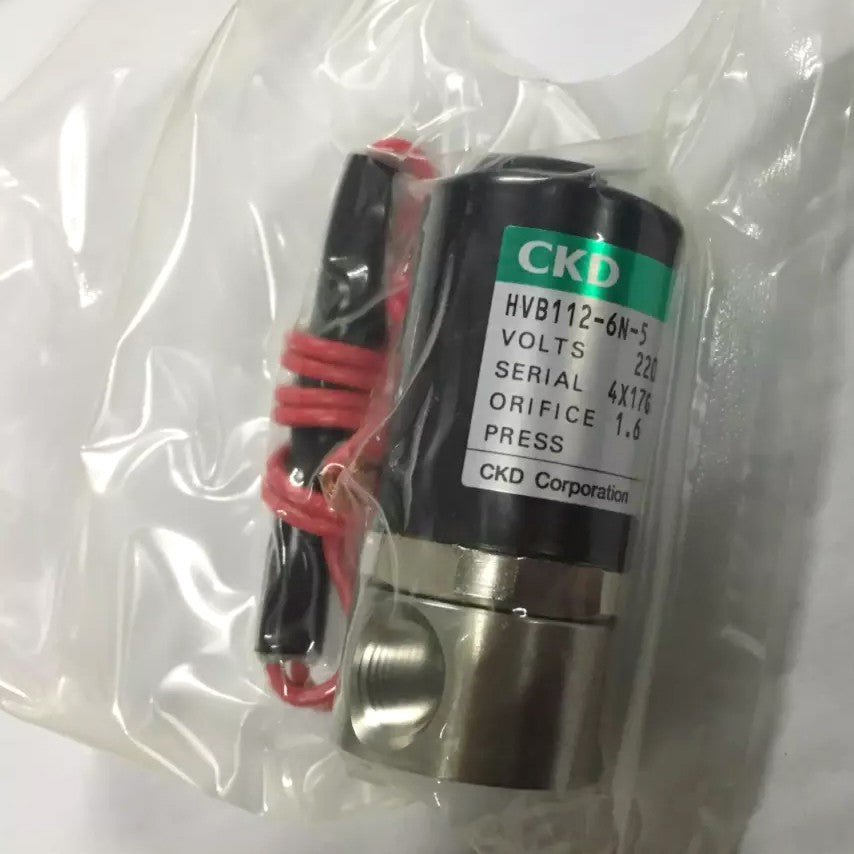 1PC CKD HVB112-6N-5 DC24V Solenoid Valve  HVB112-6N-5-DC24V  Fast delivery