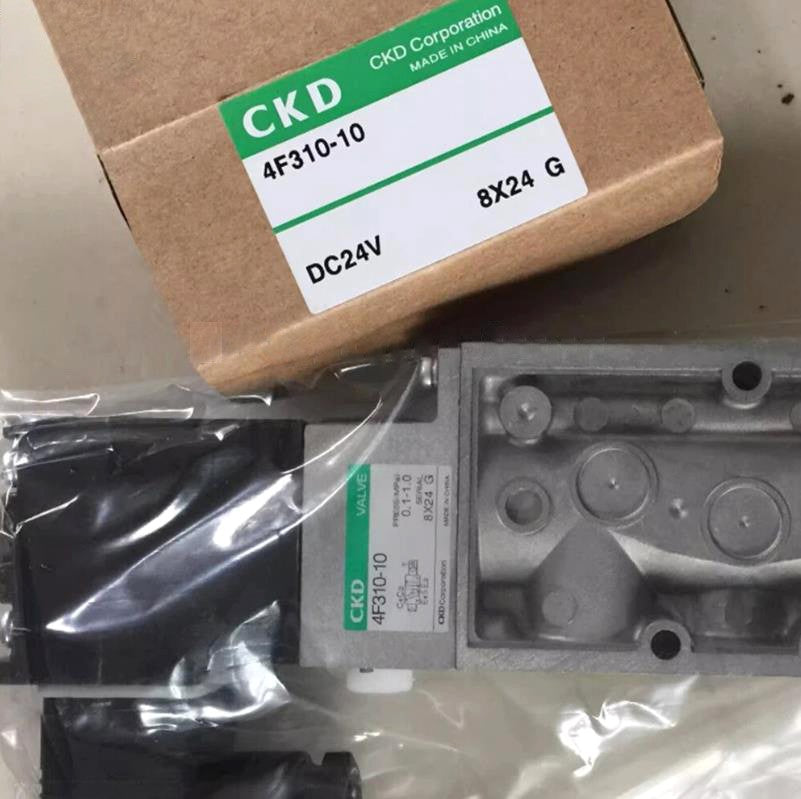 1PC CKD 4F310-10-DC24V  Solenoid Valve  4F310-10 DC24V Fast delivery