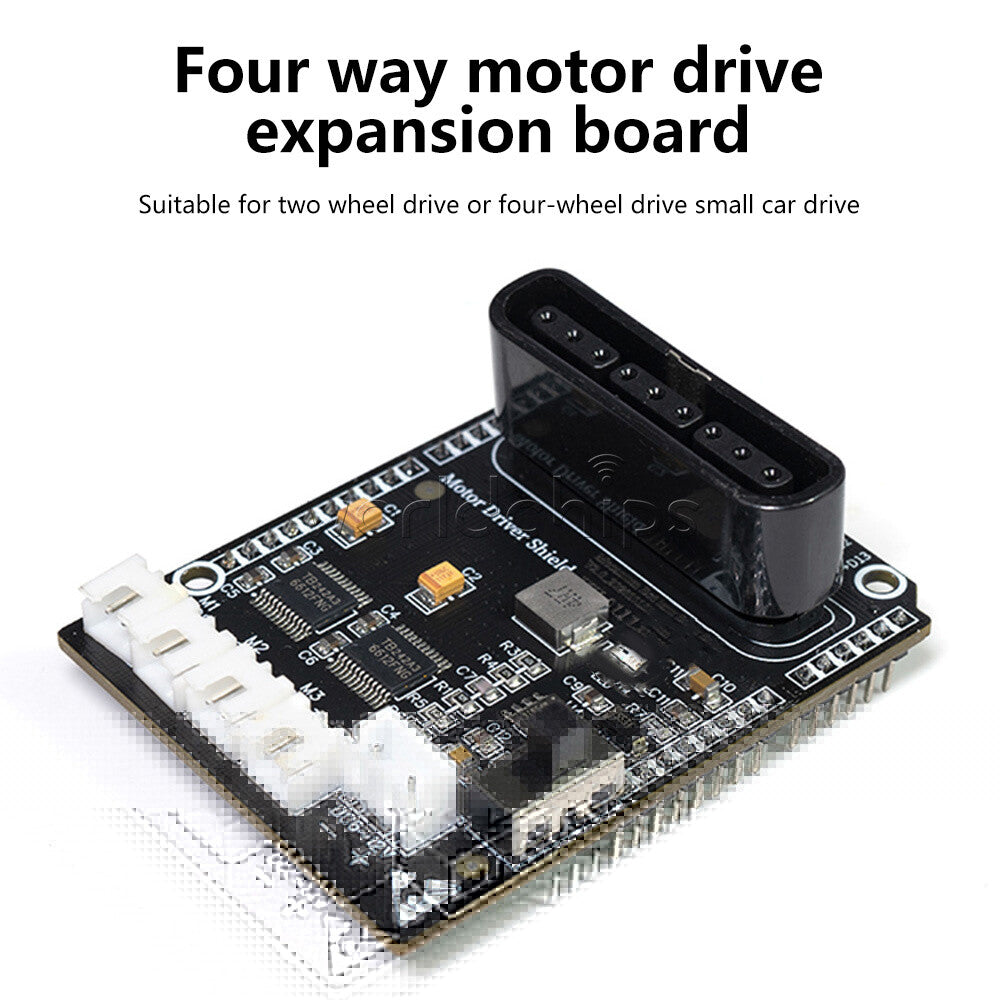 HU-011 TB6612FNG 4 Way Motor Drive Expansion Board 6-12V Expansion Board Module