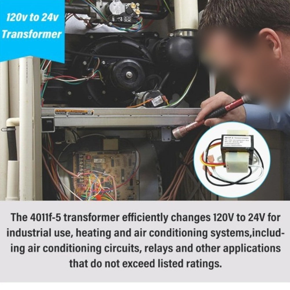 HVAC Transformer 120 To 24V Transformer Home Heating System Current Protection