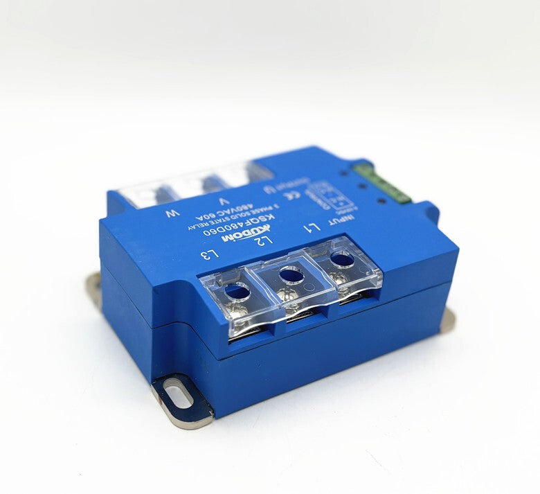 1pcs KUDOM solid-state relay three-phase AC KSQF480D60 （480VAC 60A）