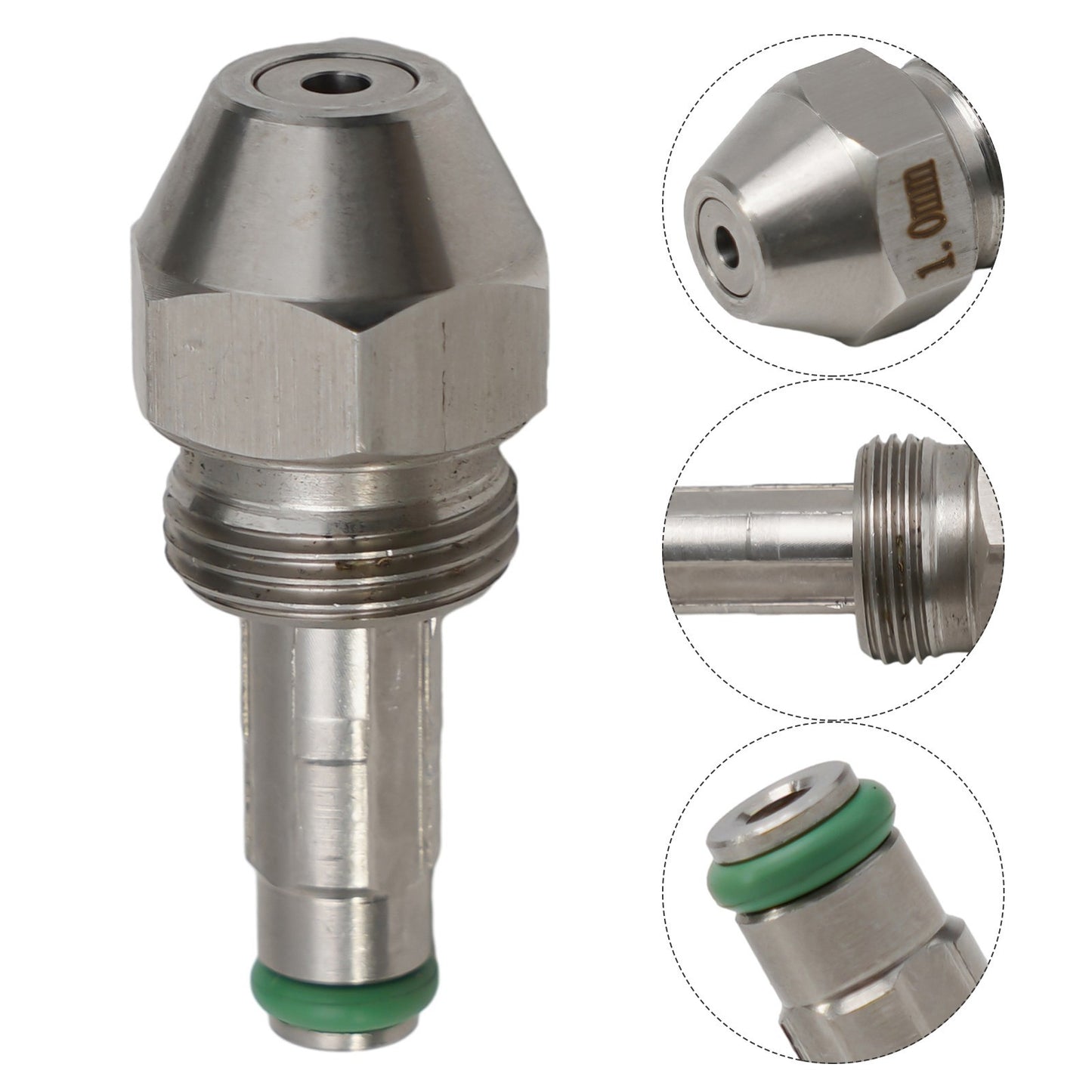 Anti Clogging Stainless Steel Waste Oil Burner Nozzle Smooth Assured