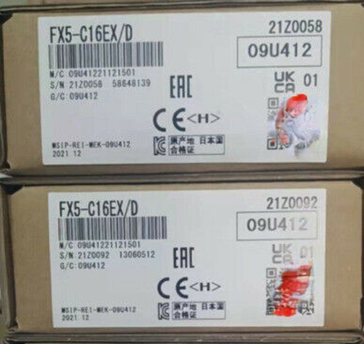 1pcs Mitsubishi PLC FX5-C16EX/D    FX5C16EXD