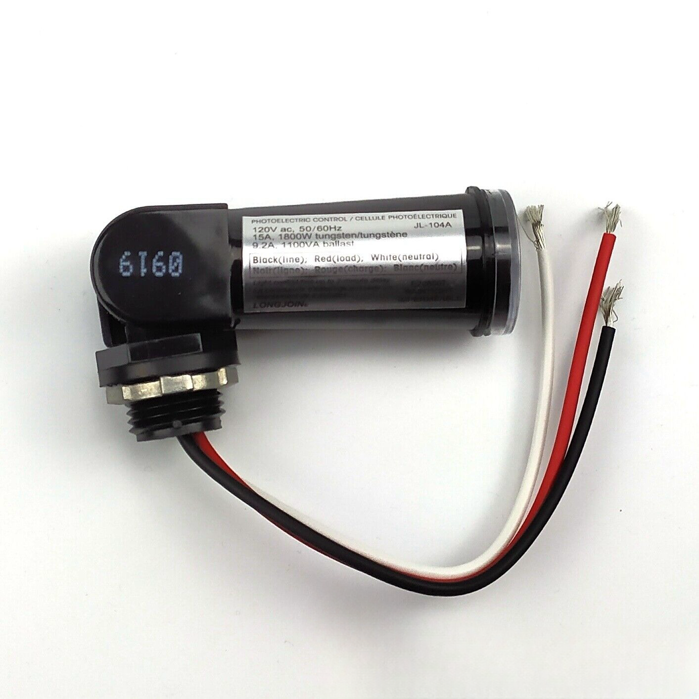 LED 120V Dusk To Dawn Outdoor Swivel Photo Cell Light Control Photocell Sensor