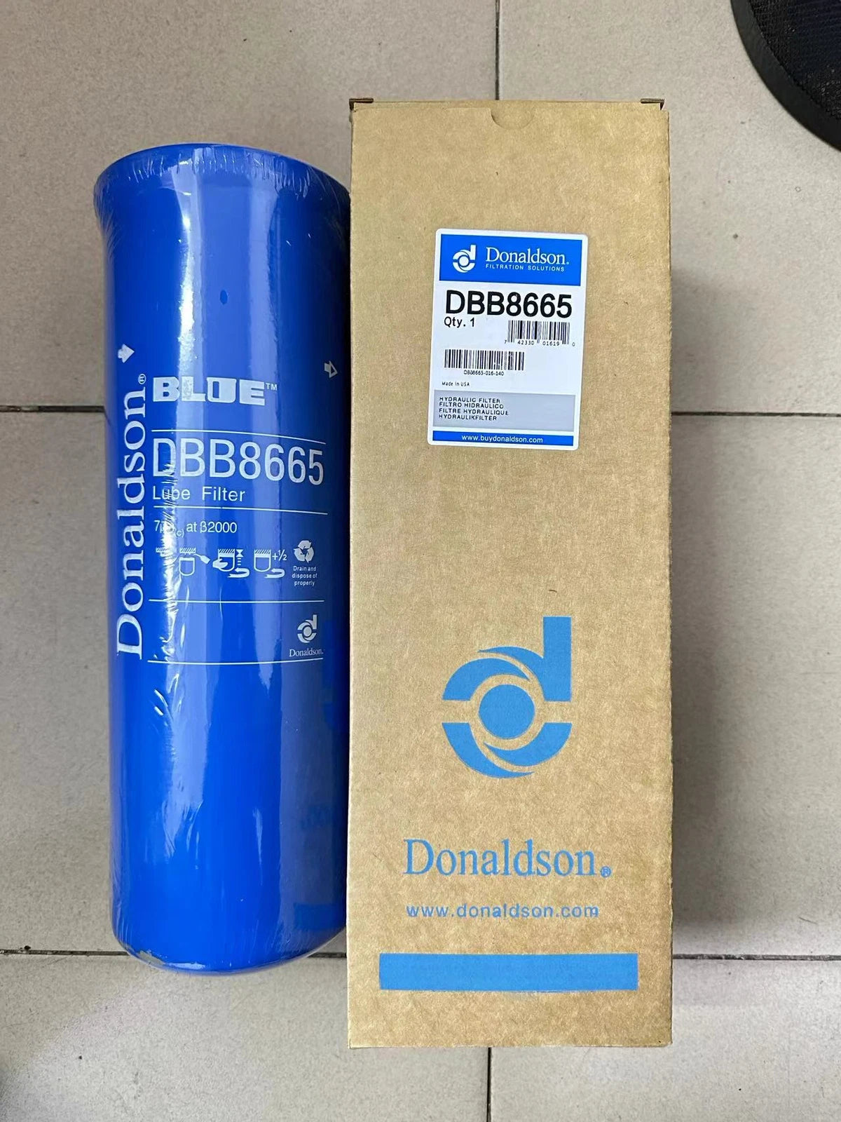1PCS  FIT FOR DBB8665 oil filter element