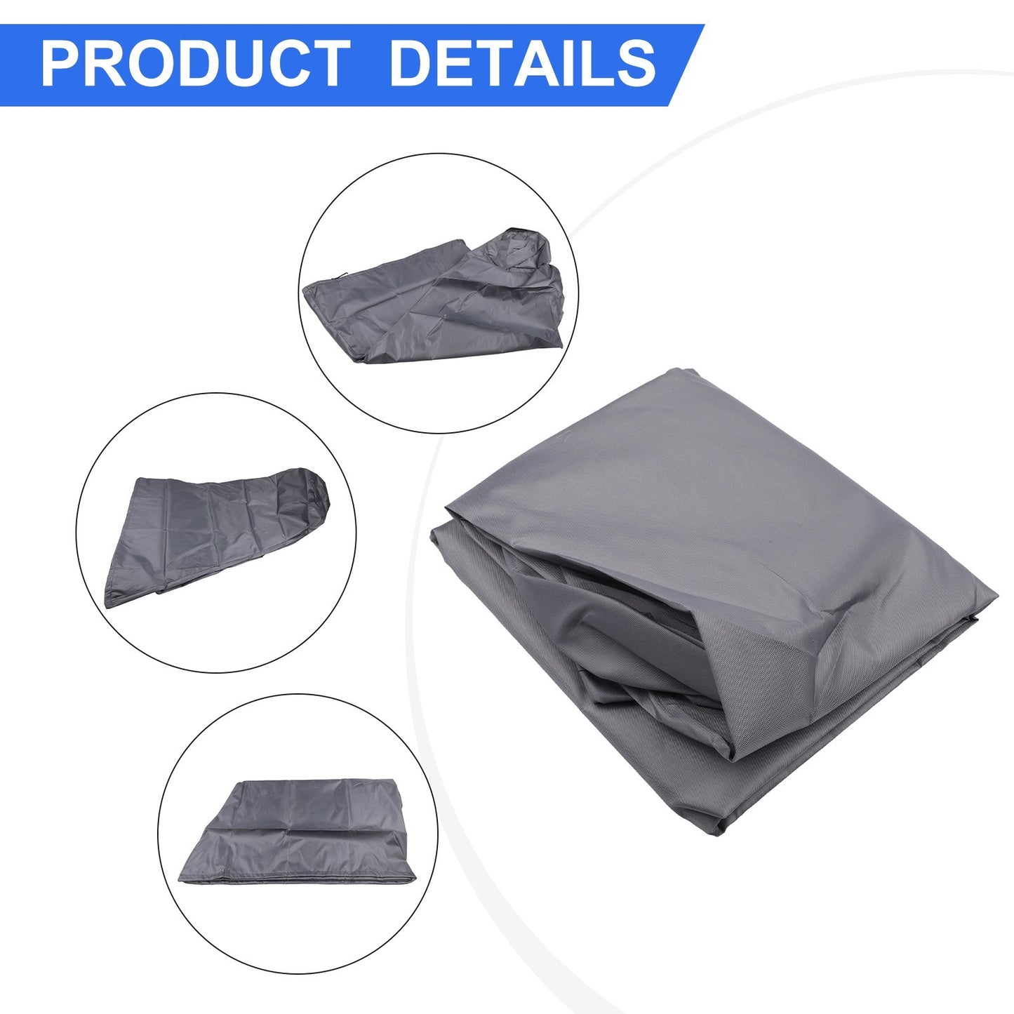 Outdoor Fountain Cover Waterproof Dustproof Protection for Garden Use D36xH42