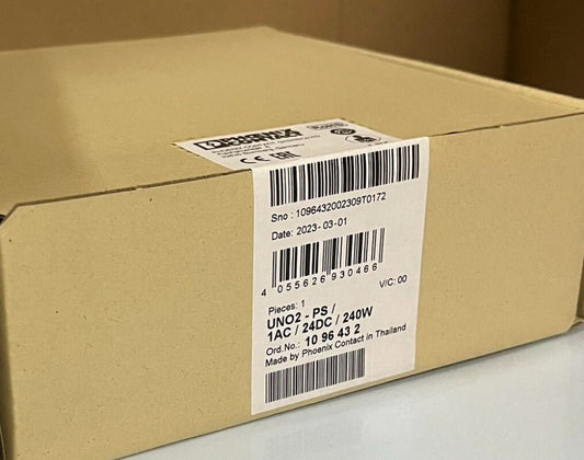 1pcs PHOENIX CONTACT 1096432 Power Supply UNO2-PS/1AC/24DC/240W