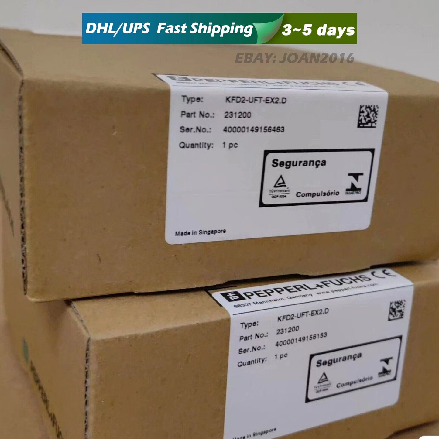 Pepperl+Fuchs  KFD2-UFT-EX2.D signal isolator safety barrier   #P