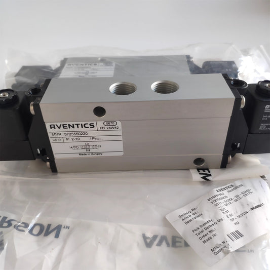 1pcs AVENTICS 5725550220 Pneumatic Reversing Valve 2-position 5-way Fast deliver