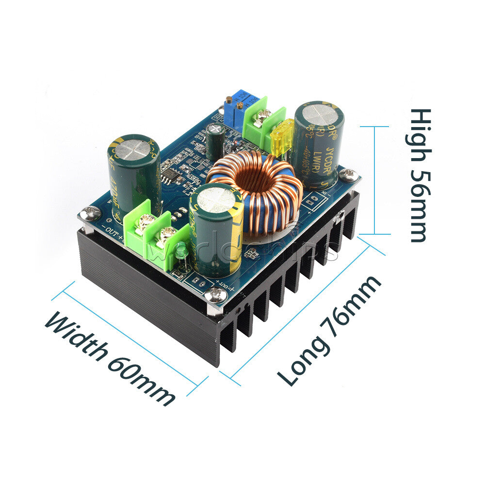 DC-DC 10-60V To 12-80V 600W Boost Converter Step-up Module High Power Supply