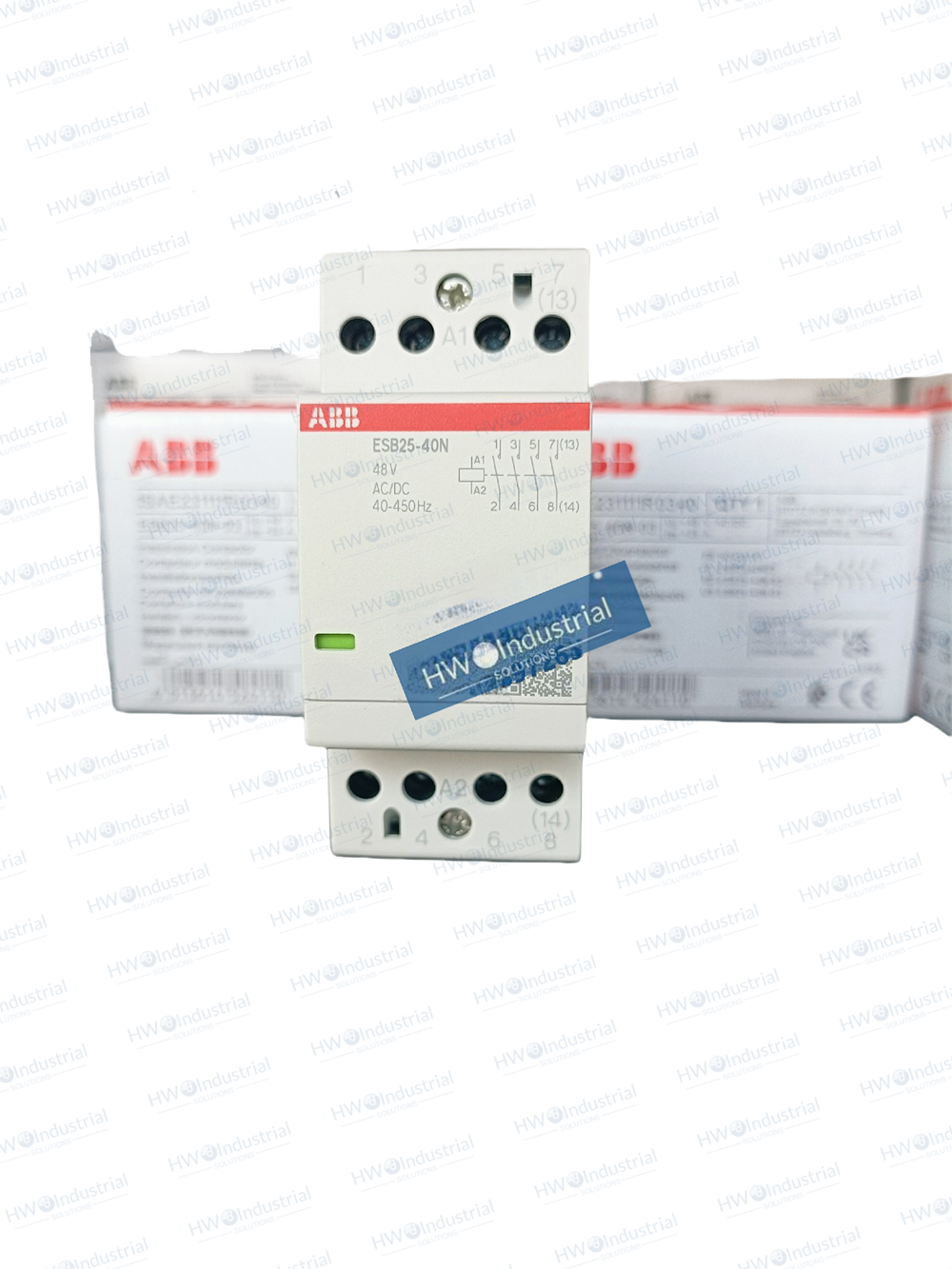 1/Piece ESB25-40N-03 ABB Building Specific 25A Contactor Coil Voltage 48VAC/DC