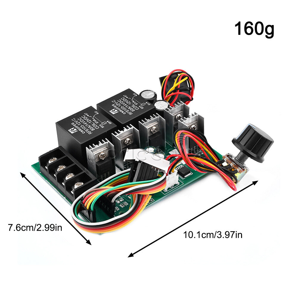 DC10-55V 40A PWM Speed Regulator Function DC Brush Motor Controller Switch