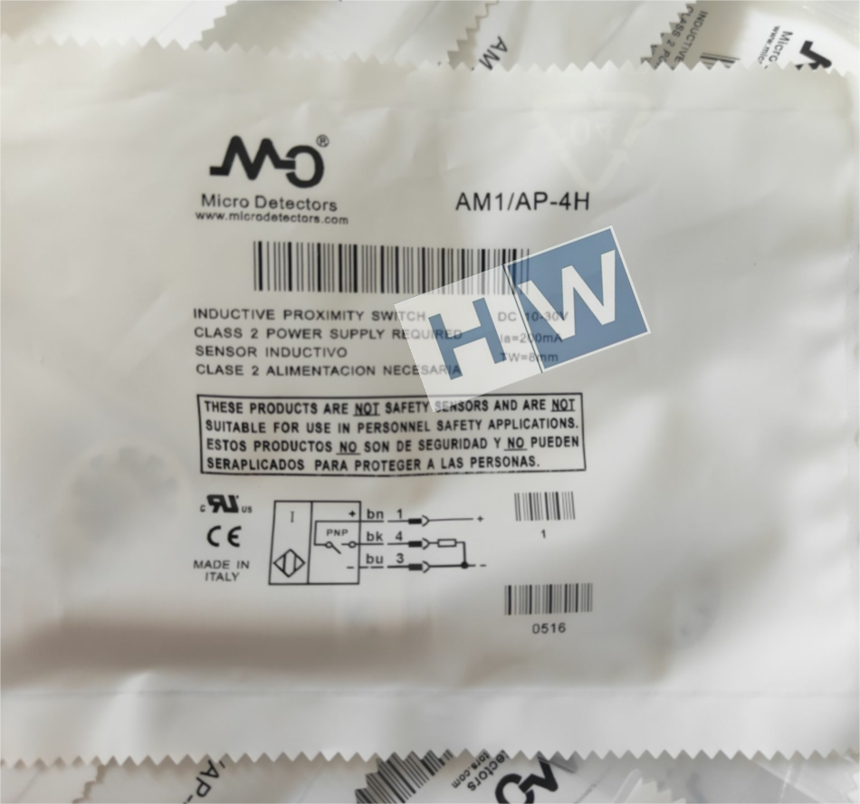 For Micro Detectors AM1/AP-4H Proximity Sensor Quality Assurance
