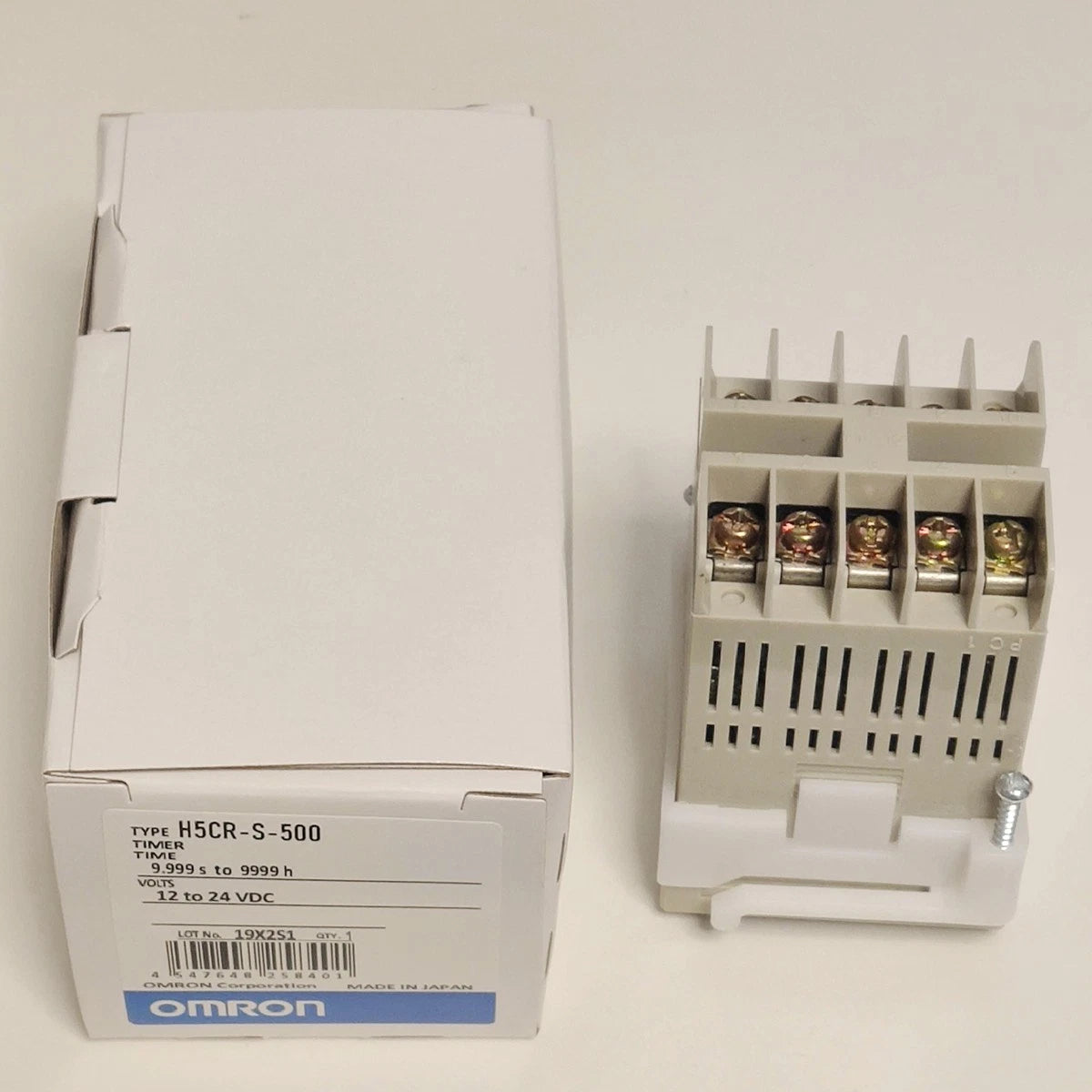 1PCS  time relay   H5CR-S-500 12-24VDC