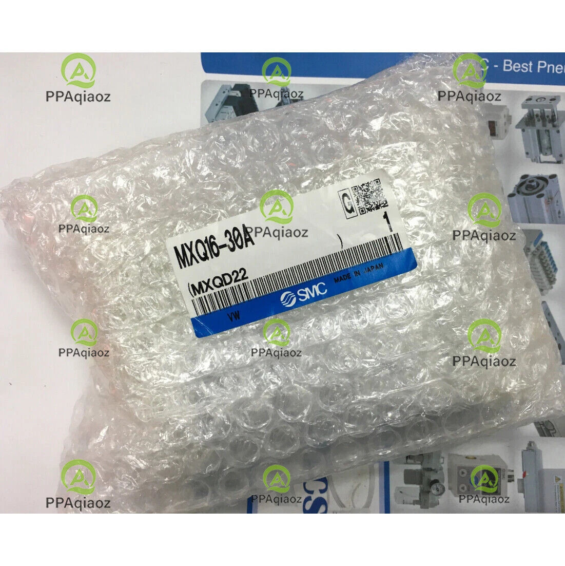 ONE  SMC MXQ16-30A Pneumatic cylinder Fast Shipping #P