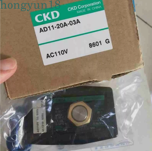 1Pcs  CKD solenoid valve AD11-20A-03A-AC110V AD11-20A-03A AC110V Fast deliver