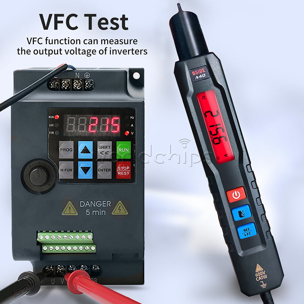 BSIDE A40 Infrared Thermometer Electric Pen Type Intelligent Multimeter