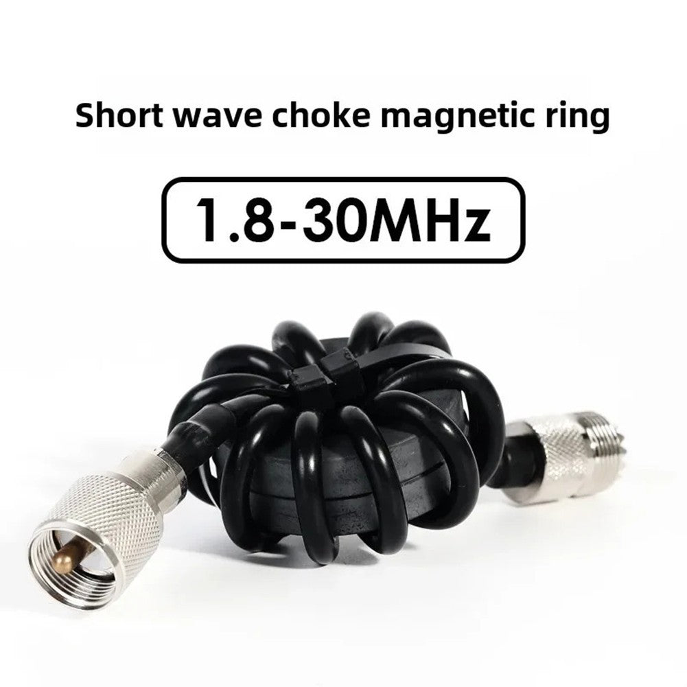 830MHz Magnetic Ring for Shortwave Radio with M Male and M Female Interfaces